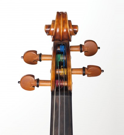 Warchal Ametyst strings - view of the pegs