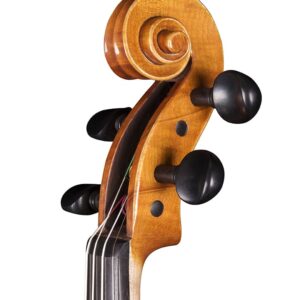 Passion Tradition Mirecourt violin scroll 3/4