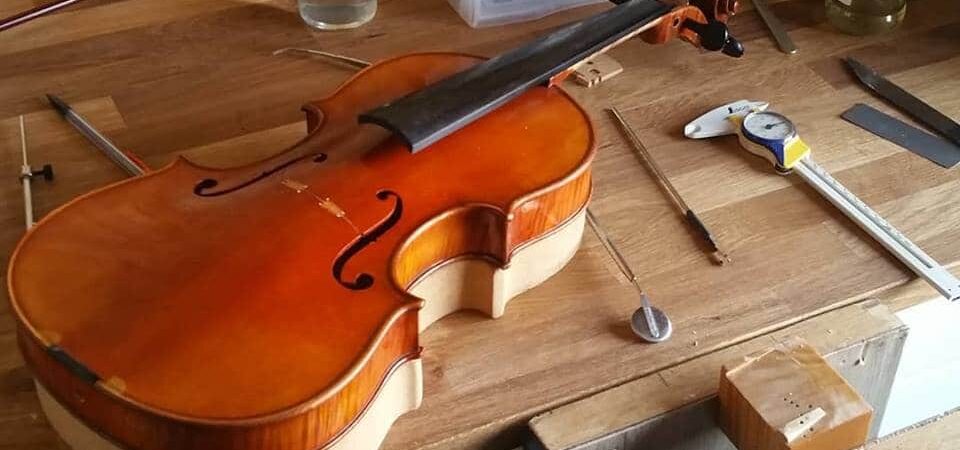 Internship to discover violin-making and a violin assembly