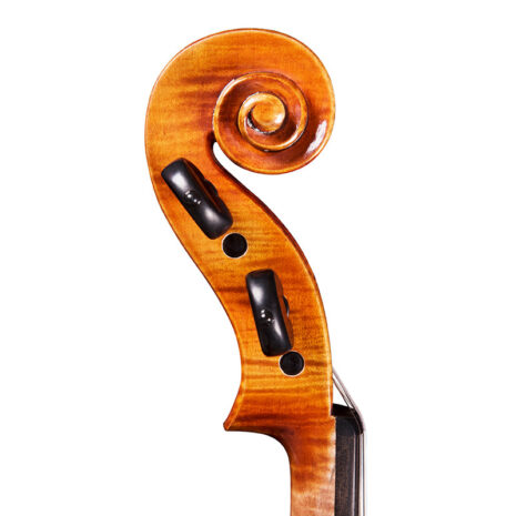 Passion-Tradition Maître lefthanded violin - scroll profile
