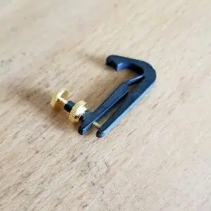 Titanium fine tuner for violin