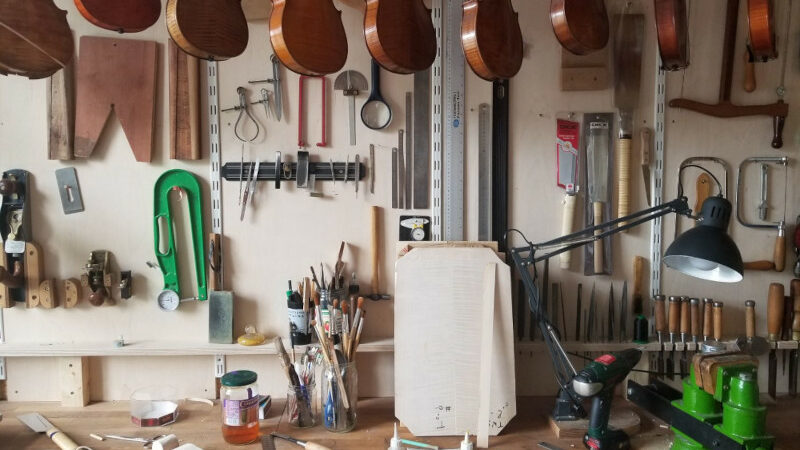 Violin workshop in Strasbourg