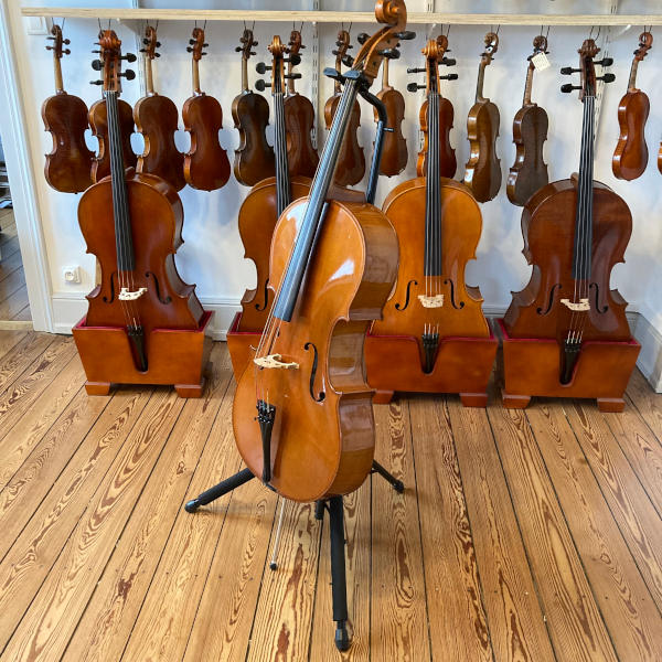 Hercules cello stand - Guillaume KESSLER - Lutherie d'Art