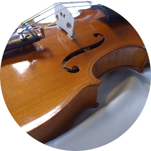 French luthier's violins