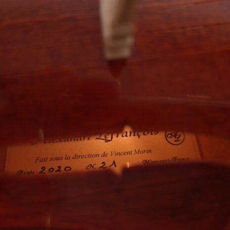 Violin Alexandre LEFRANCOIS 4/4 - label