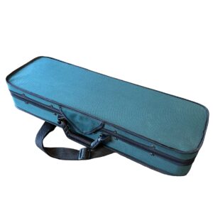 Violin Case, 1/8-size rectangular in beige/green (50% off)